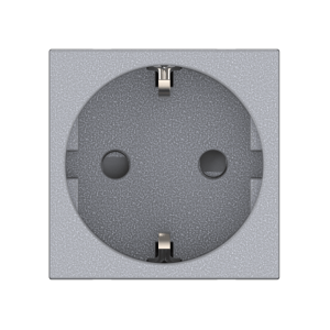 Розетка CADUCEUS ALING HIDE для скрытой проводки, с заземлением, со шторками, 16А, 250В~, с горизонтальным расположением разъёма