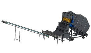 Измельчитель торфа, навоза, компоста, помета