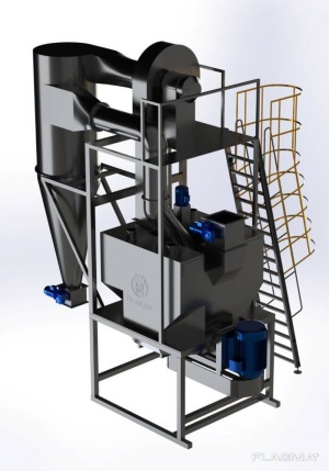 Линия переработки компоста, куриного помета, сапропеля в гранулу