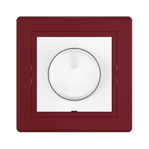 Диммер скрытой установки CADUCEUS ALING PRESTIGE поворотно-нажимной, LED 1-100Вт, универсальный