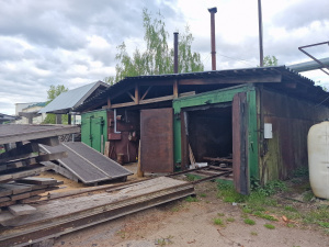 Сушильная камера из корпуса ПАП32 в комплекте с воздухонагревательной установкой УВН100