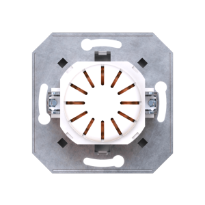 Диммер скрытой установки CADUCEUS ALING PRESTIGE поворотно-нажимной, проходной, 40-400ВА, 230В, 50Гц, механизм