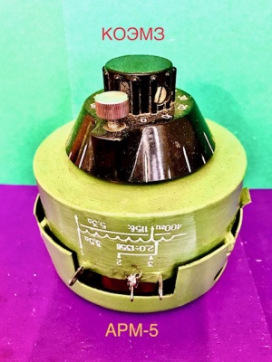 Автотрансформатор регулируемый малогабаритный АРМ-5