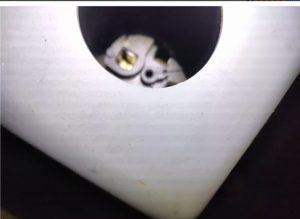 Розетка силовая 3125RS6W, 125A, 3P+E, IP67 6ч, ABB