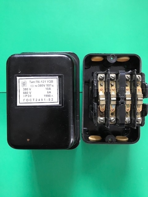 Пускатель магнитный п6-121 у3б