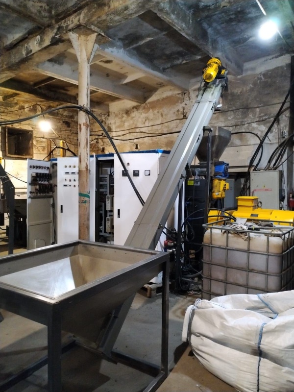 Линия грануляции полиэтилена низкой плотности