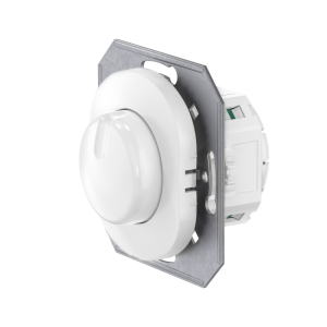 Диммер скрытой установки CADUCEUS ALING EON, поворотно-нажимной, проходной, 40-400ВА, 230В, механизм