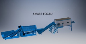 Мусоросортировка, мусоросортировочный завод, мусоросортировочная линия