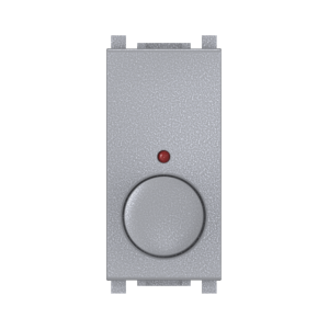 Диммер CADUCEUS ALING EXPERIENCE для скрытой проводки, проходной, поворотно-нажимной, с индикацией, 40-300ВА, 230В~