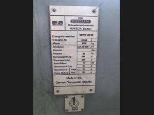 Бумагорезательная машина Perfecta Seipa 168 UC