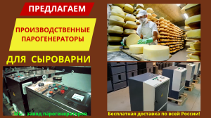 Парогенераторы промышленные производственные