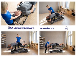 Стол экстра-класса для мануальной терапии Manuthera 242, Lojer, Финляндия