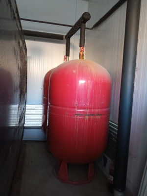 Тепловая установка для подогрева, отопления, при производстве ЖБИ