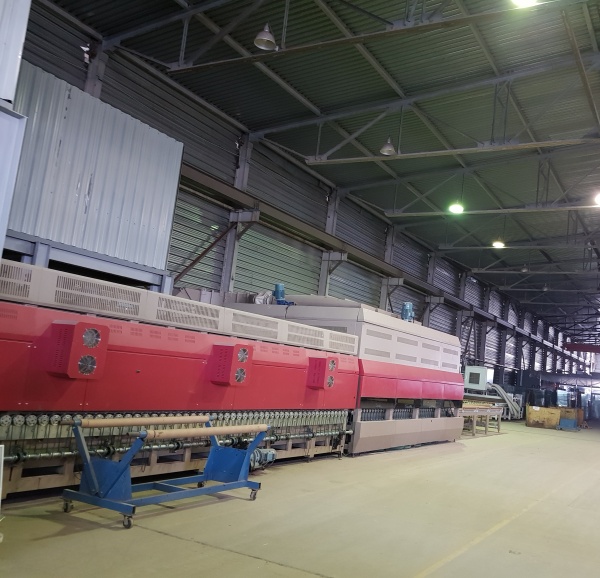 Линия закалки плоского стекла с секцией моллирования и закалки стекла NorthGlass модель SC-Z15K6050