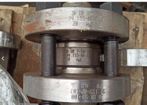 Заглушка поворотная Ду50Ру10 (обтюратор в сборе)