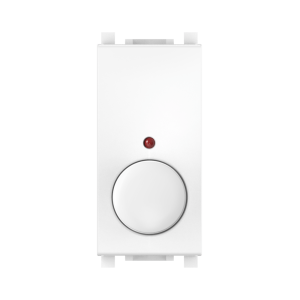 Диммер CADUCEUS ALING EXPERIENCE для скрытой проводки, поворотно-нажимной, с индикацией, 40-300ВА, 230В~