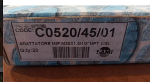 Переходник m/f m20х1.5/1/2