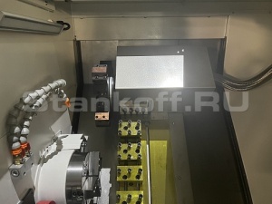 Токарный станок с ЧПУ на наклонной станине KMT с линейным суппортом GT-45