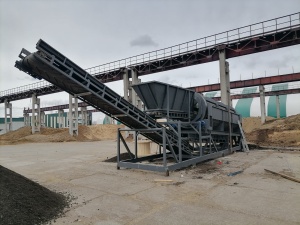 Линия производства почвогрунтов, почвосмесей, линия смешивания грунтов, линия переработки