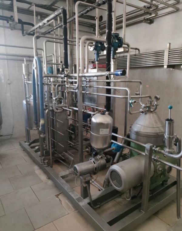 Линия по производству молочной продукции