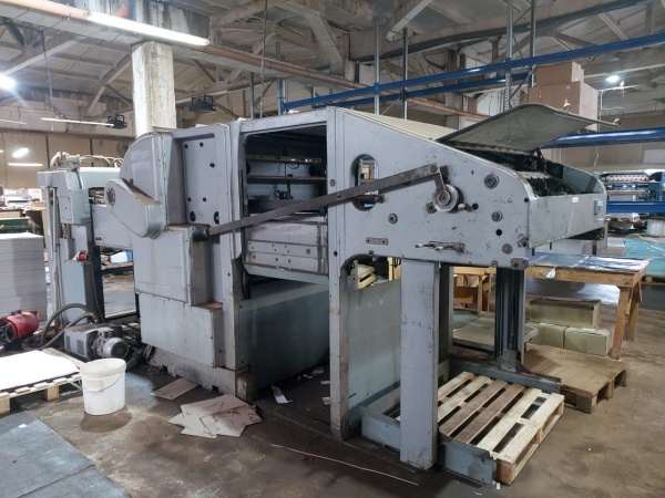 Автоматический высекальный пресс Bobst SP-1080 E