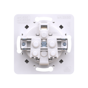 Механизм встраиваемой розетки CADUCEUS ALING PRESTIGE с пластиковым основанием, с заземлением, без шторок, 16А, 250В~