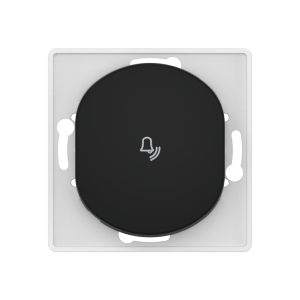 Выключатель скрытой установки CADUCEUS ALING EON, кнопочный, с символом «Звонок», 10А, 250В~, механизм
