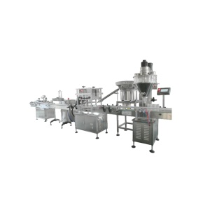 Линия для фасовки порошковой продукции в банки (с укупоркой) YF-FG