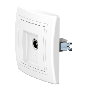 Розетка скрытой установки CADUCEUS ALING PRESTIGE антенная TV, одиночная