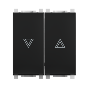 Выключатель встраиваемый CADUCEUS ALING EXPERIENCE для рольставней/жалюзи, кнопочный, 16А, 250В~