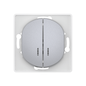 Выключатель скрытой установки CADUCEUS ALING EON, двухклавишный, с индикацией, 10АХ, 250В~, механизм