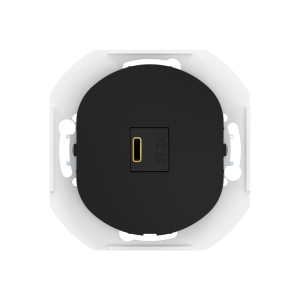 Розетка скрытой установки CADUCEUS ALING EON USB тип С для зарядки 1-го устройства, 3А, 5В=, 250В~, механизм