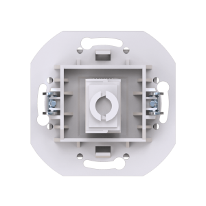 Розетка скрытой установки CADUCEUS ALING PRESTIGE компьютерная с модулем Keystone RJ45 8P8C, cat.6A, S/FTP, механизм