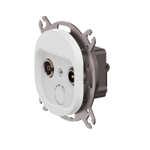 Механизм встраиваемой оконечной антенной розетки TV/FM CADUCEUS ALING EON