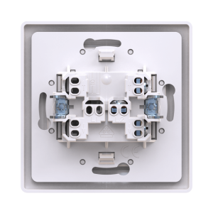 Выключатель скрытой установки CADUCEUS ALING PRESTIGE одноклавишный, проходной, 10АХ, 250В~