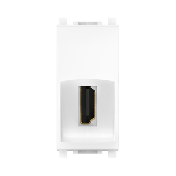 Встраиваемая HDMI розетка CADUCEUS ALING EXPERIENCE, тип А-A, с антибактериальной защитой