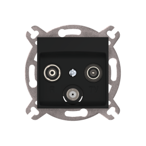 Розетка скрытой установки CADUCEUS ALING PRESTIGE антенная TV/FM/SAT, оконечная, механизм