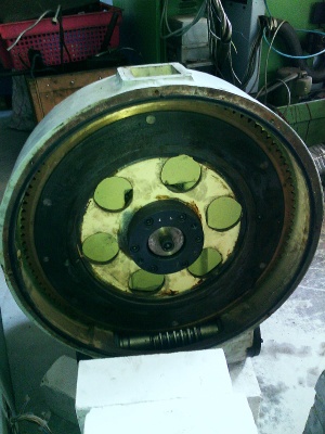 Бабка от заточного станка 3Д692, 3Е692 (Визас)