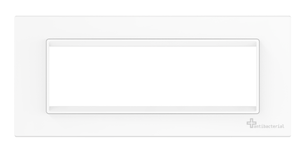 Рамка антибактериальная декоративная CADUCEUS ALING EXPERIENCE на 7 модулей