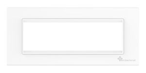 Рамка антибактериальная декоративная CADUCEUS ALING EXPERIENCE на 7 модулей
