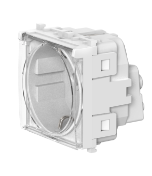 Розетка CADUCEUS ALING EXPERIENCE электрическая, модульная с крышкой, для скрытой проводки, механизм, 16А, 250 В~