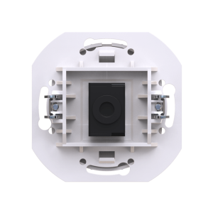 Розетка скрытой установки компьютерная CADUCEUS ALING EON с модулем Keystone RJ45 8P8C, cat.6A, UTP, механизм