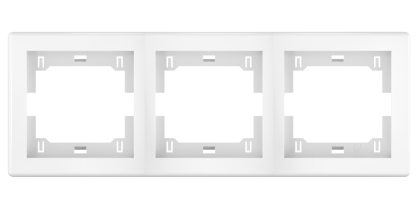 Рамка CADUCEUS ALING PRESTIGE декоративная, трёхместная, горизонтальная