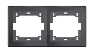 Рамка CADUCEUS ALING PRESTIGE декоративная, двухместная, горизонтальная