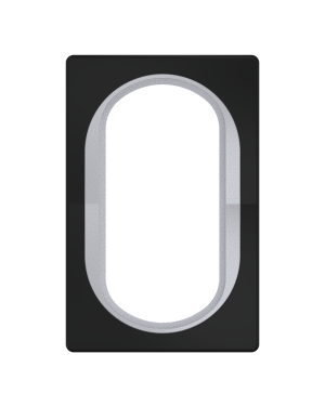 Рамка декоративная CADUCEUS ALING EON, одноместная, для двойной розетки