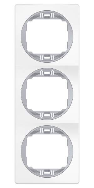 Рамка декоративная CADUCEUS ALING EON, трёхместная, вертикальная