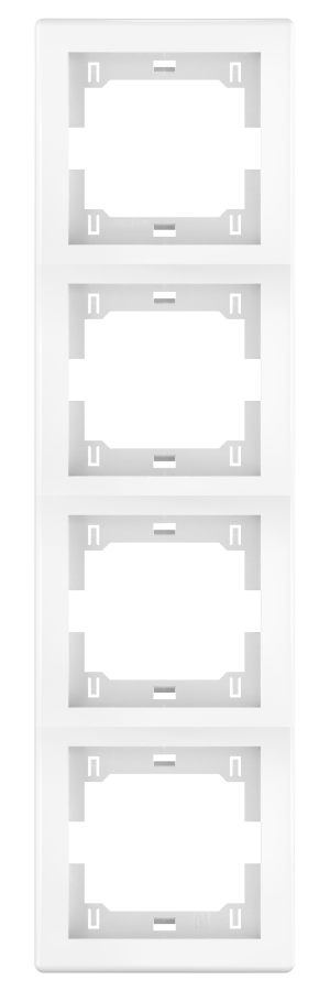 Рамка CADUCEUS ALING PRESTIGE декоративная, четырёхместная, вертикальная
