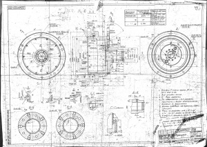 Чертежи насоса 50НРР500 (50 МПа, 420 л/мин), радиально-поршневой регулируемый