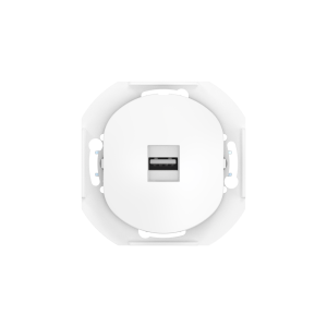 Розетка скрытой установки CADUCEUS ALING EON с модулем Keystone USB 2.0 тип A-A, механизм