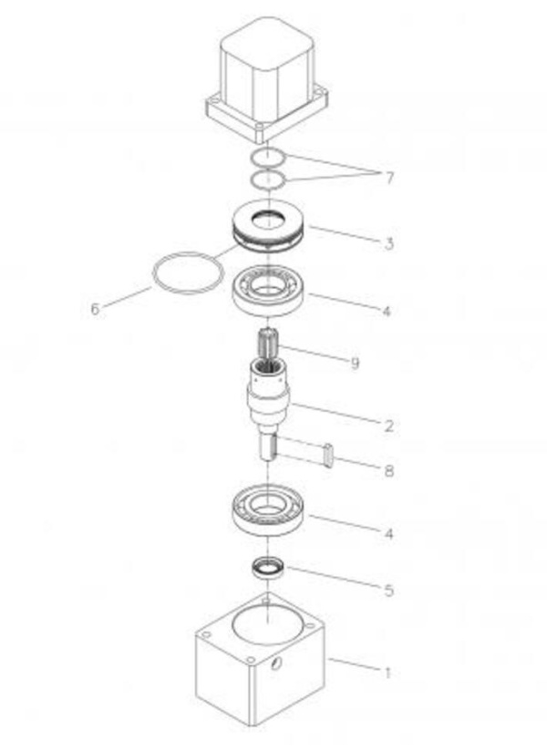 Запчасти на буровую установку Junjin JD-1300E